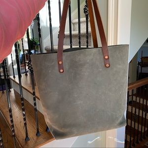 KMM & Co. leather tote bag